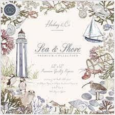 Craft Consortium Hackney & Co. Sea & Shore Premium Collection 12x12 Paper Pad