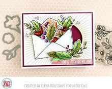 Load image into Gallery viewer, Avery Elle Photopolymer Clear Stamp &amp; Die Set Sending Flowers (D-20-41)
