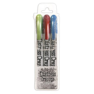 Tim Holtz Distress® Holiday Pearlescent Crayon Set #3 (TSCK81173)