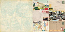 Load image into Gallery viewer, BoBunny Souvenir Collection 12x12 Scrapbook Paper 12&quot; Souvenir Sightseeing (16901539)
