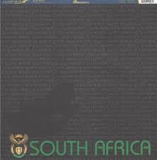 Reminisce 12" x 12" Scrapbook Paper - Passports Collection - South Africa (PSP-062)