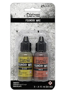 Tim Holtz Distress Foundry Wax Kit Mined/Gilded (TDAK80435)