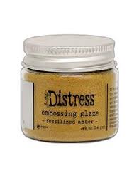 Tim Holtz Distress Embossing Glaze Fossilized Amber (TDE70986)