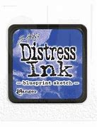 Tim Holtz Distress Mini Ink Pad Blueprint Sketch (TDP47346)