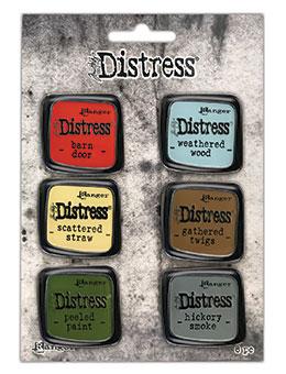 Tim Holtz Distress Enamel Pin Set #7 (TDZS73499)