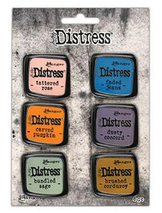 Tim Holtz Distress Enamel Pin Set #8 (TDZS73505)