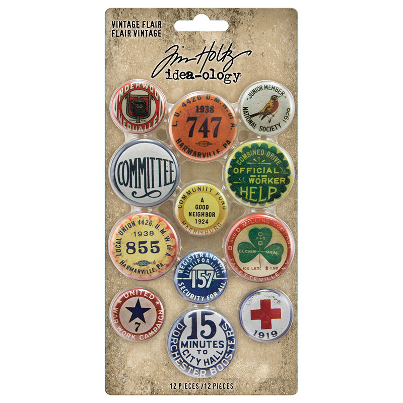 Tim Holtz idea-ology Vintage Flair (TH94027)