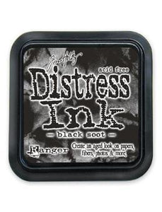 Tim Holtz Distress Ink Pad Black Soot (TIM19541)