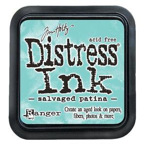 Tim Holtz Distress Ink Pad Salvaged Patina (TIM72737)