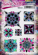 Load image into Gallery viewer, PRE-ORDER PaperArtsy Rubber Stamp Set Squares designed by Tracy Scott (TS050)
