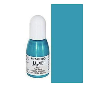 Memento Luxe Re-Inker 602 Teal Zeal