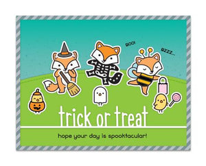 Lawn Fawn Lawn Cuts Custom Craft Dies - Trick or Treet Line Border (LF2448)