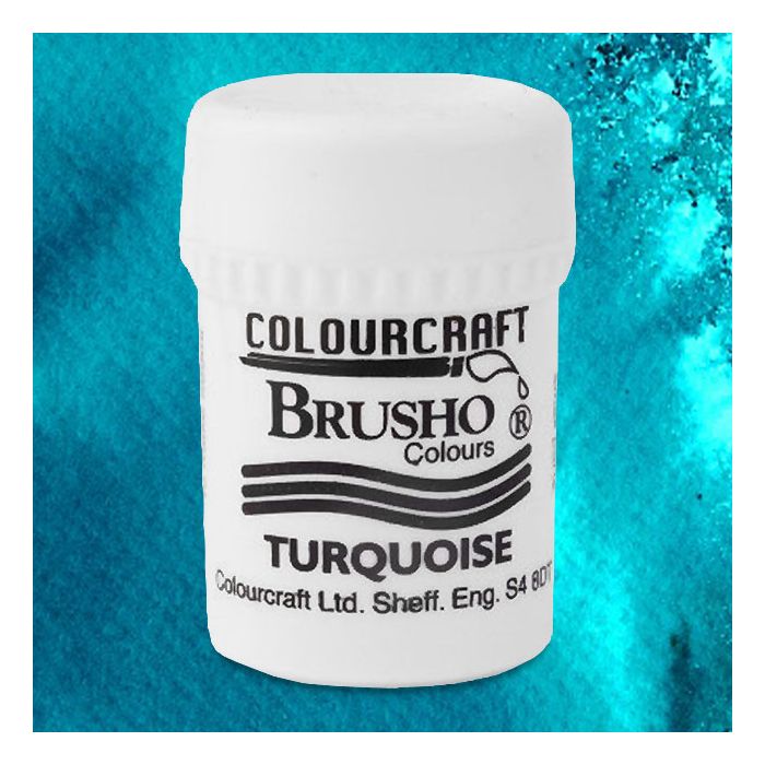 Colourcraft Brusho Colors Turquoise