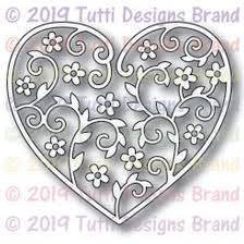 Tutti Designs - Daisy Heart - TUTTI-509