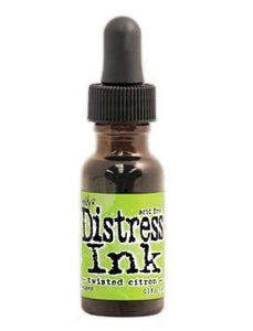 Tim Holtz Distress Ink Re-Inker Twisted Citron (TXR43416)