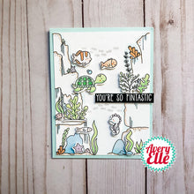 Load image into Gallery viewer, Avery Elle Photopolymer Clear Stamps Underwater Background Builder (ST-21-03)
