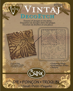 Sizzix Vintaj DecoEtch Fluttering Wings (657651)