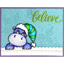 Load image into Gallery viewer, Stampendous! Fran&#39;s 6&quot; x 6&quot; Cling Rubber Stamp - Winter Blizzard (6CR009)
