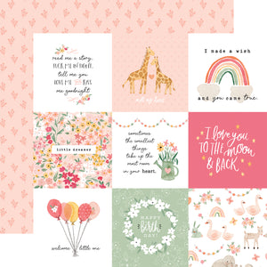 Echo Park Paper Co. Welcome Baby Girl Collection Kit (WBG233016)