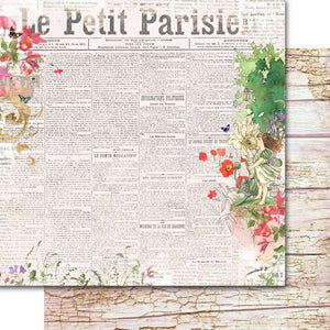 Memory Place Enchanted Collection 12x12 Scrapbook Paper Windflower (MP-60817)