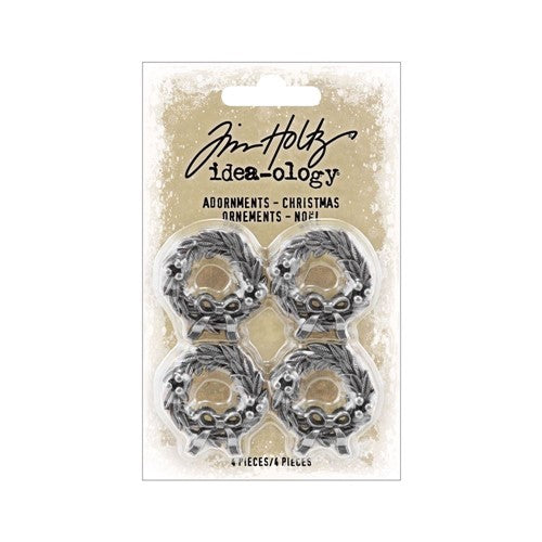 Tim Holtz Idea-ology Christmas Wreath Adornments  (TH94300)