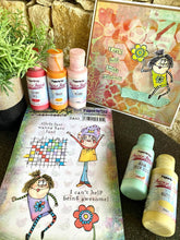 Load image into Gallery viewer, PaperArtsy Stamp Set Girls Just Wanna Have Fun designed by Elena Zinski (ZA63)
