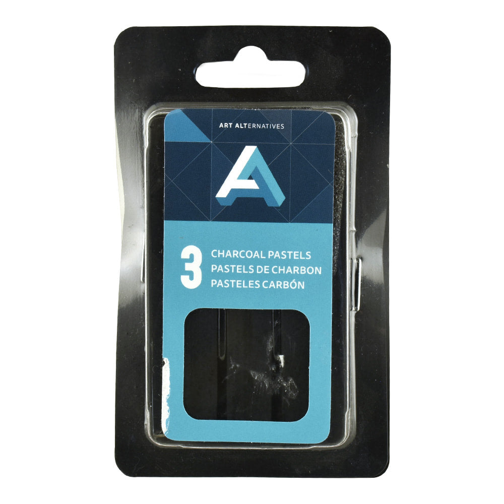 Art Alternatives Charcoal Pastels 3 Pack (AA17760)