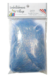 Angelina Straight Cut Fibers Cobalt Sparkle (AG10327)