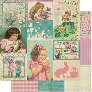 Authentique The Calendar Collection- April Paper Pack (CAL052)