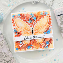 Load image into Gallery viewer, Pinkfresh Studio Clear Stamp, Die, &amp; Stencil Set Butterflies (113321)
