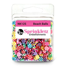 Load image into Gallery viewer, Buttons, Galore &amp; More Sprinkletz Embellishments Beach Balls (NK125)
