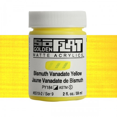 Golden SoFlat Matte Acrylics Bismuth Vanadate Yellow (PY184)