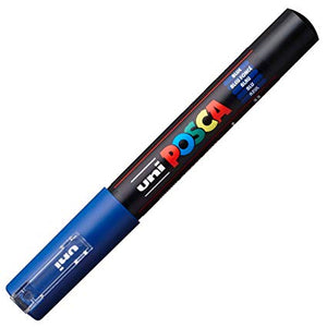 Posca Paint Marker 0.7mm Bullet Shaped Blue PC-1M (P33)