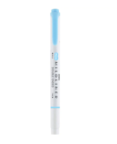 Zebra Mildliner Highlighter Blue (Z78120)