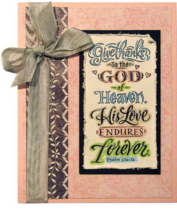 Inky Antics Clear Stamp Set Artful Devotions His Love Endures (11342SC)