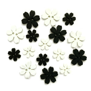 Buttons, Galore & More Flower Power Collection Boutonniere (FLP111)