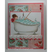 Load image into Gallery viewer, Stamping Bella Cling Mount Stamp Uptown Girl Bubbles Loves Bubbly (EB233)
