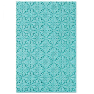 Sizzix 3-D Textured Impressions Embossing Folder Floral Pillows (665110)