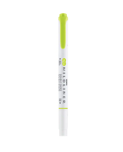 Zebra Mildliner Highlighter Citrus Green (Z78450)