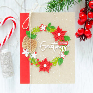 Spellbinders Paper Arts Cutting Dies Create a Christmas Sentiment (S4-1134)