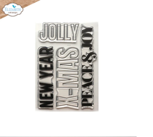 Load image into Gallery viewer, Elizabeth Craft Designs Planner Essentials  Stamp Peace and Joy (CS275)
