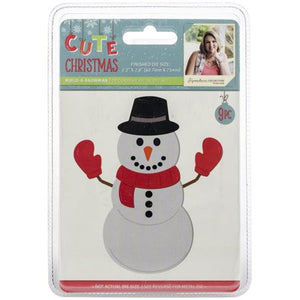 Crafter's Companion Die Cute Christmas Build-A-Snowman (S-CC-MD-BAS)