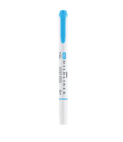 Zebra Mildliner Highlighter Cyan (Z78560)