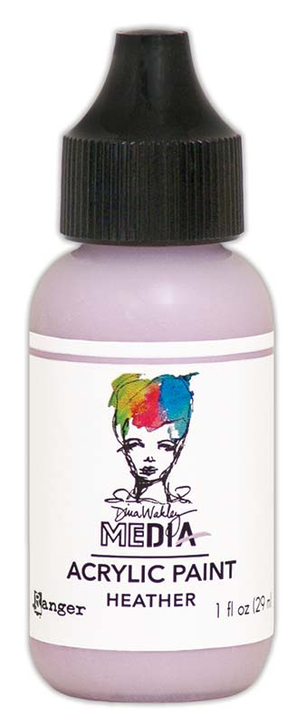 Dina Wakley Acrylic Paint Heather (MDQ65609)