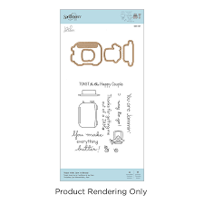 Spellbinders Dies and Stamps Toast with Jam 'n Bread (SDS-127)