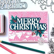 Hero Arts Stamp & Cut XL Christmas Holidays (DC288)