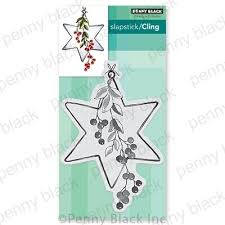 Penny Black Cling Stamps Berry Star (40-699)