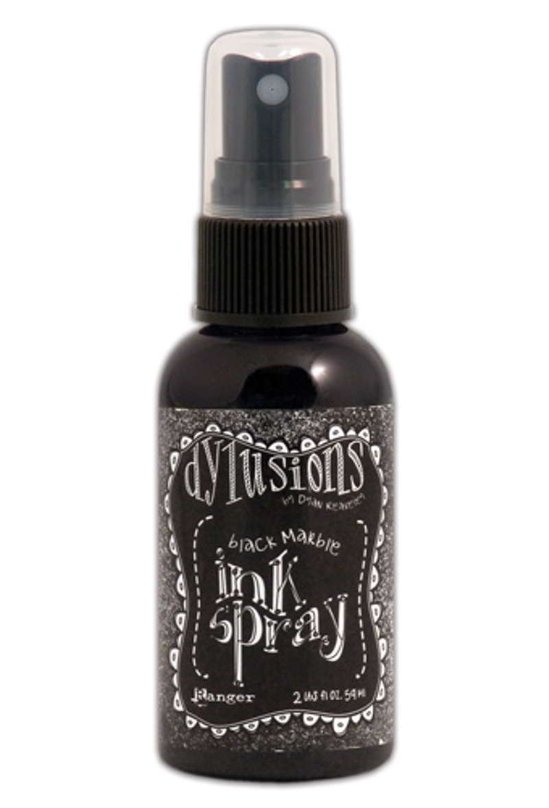 Dyan Reaveley Dylusions Black Marble Spray Ink DYC33837