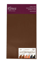 Load image into Gallery viewer, Rinea Earth Tones Foiled Paper Variety Pack (CP12V-ETH)
