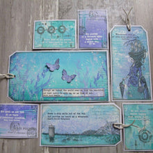 Load image into Gallery viewer, PaperArtsy Electica3 Rubber Stamp Travel &amp; Journeys by Alison Bomber (EAB12)
